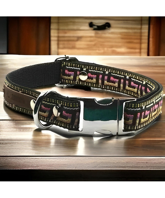 Pampered Pups Custom Cotton Dog Collar-0