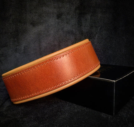 Plain "Style" collar brown-0