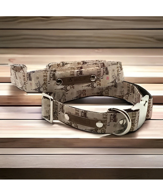 Practical Pup Couture Glam Collar Set for Big Dogs-0