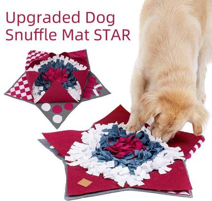 Pet Dog Sniffing Mat Pets Funny Play Toys Find Food Training Blanket Dogs Feeding Pad Nosework Puzzle For Relieve Stress-0