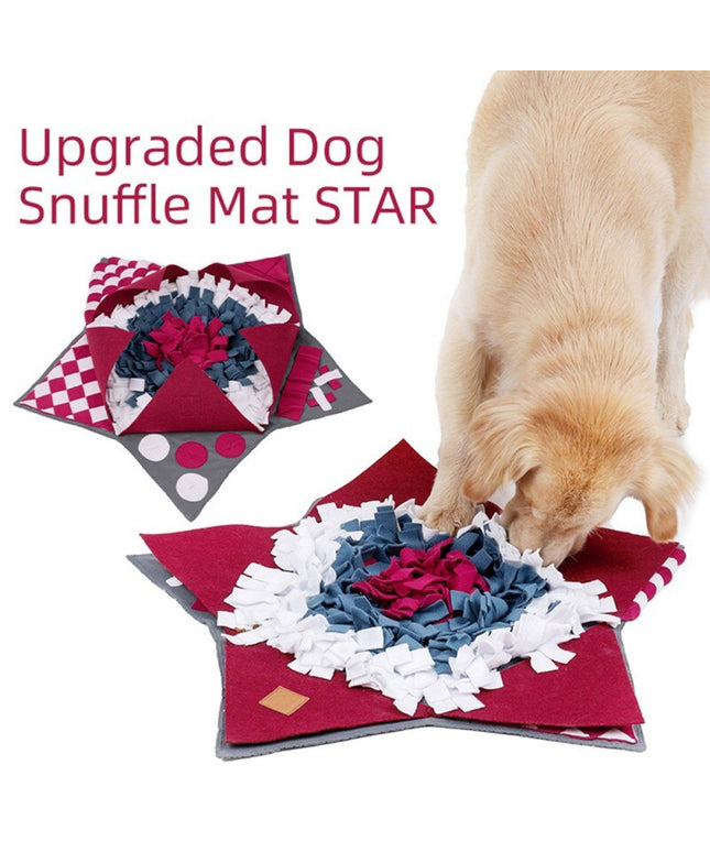 Pet Dog Sniffing Mat Pets Funny Play Toys Find Food Training Blanket Dogs Feeding Pad Nosework Puzzle For Relieve Stress-0
