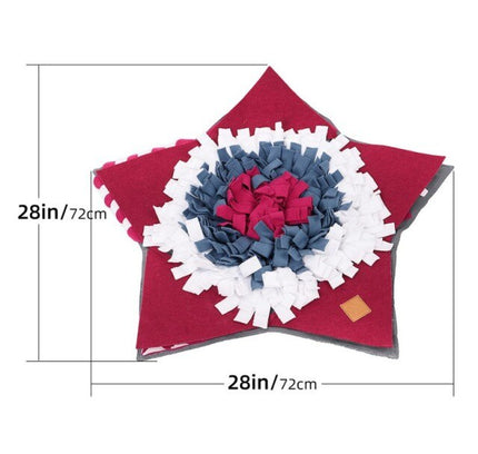 Pet Dog Sniffing Mat Pets Funny Play Toys Find Food Training Blanket Dogs Feeding Pad Nosework Puzzle For Relieve Stress-2