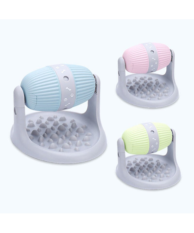 Interactive Tumbler Cat Toys Funny Pet Cylindrical Roller Leakage Food Container Cat Slow Leaking Food Puppy IQ Training Toys-0
