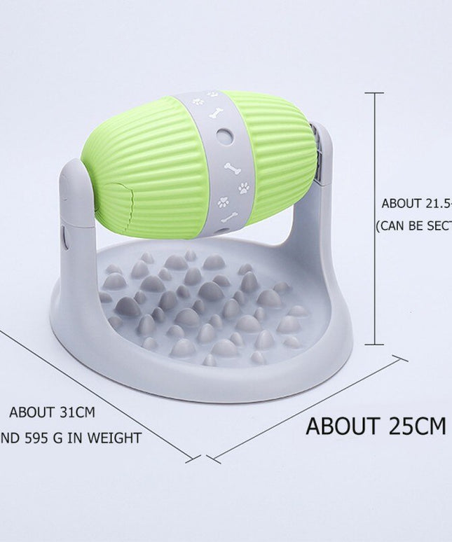 Interactive Tumbler Cat Toys Funny Pet Cylindrical Roller Leakage Food Container Cat Slow Leaking Food Puppy IQ Training Toys-2