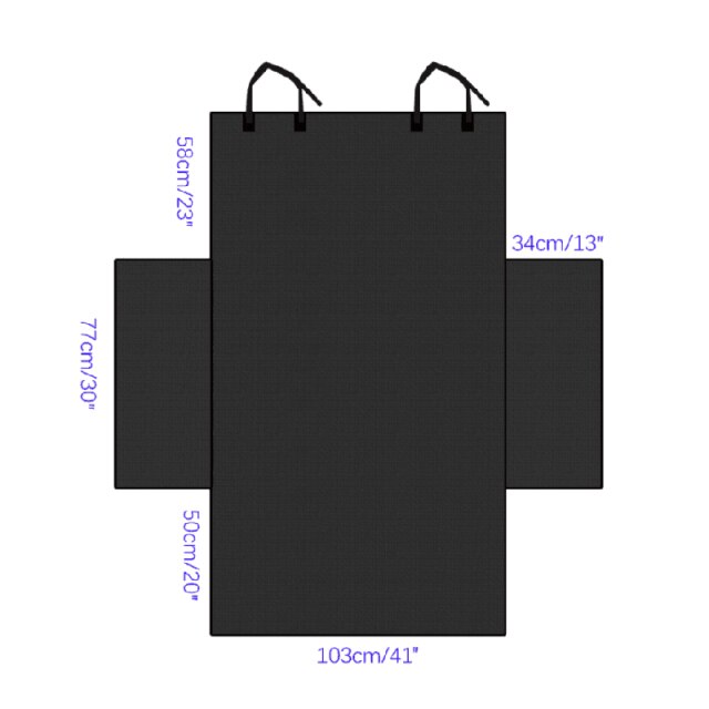 Pet Carriers Dog Car Seat Cover Trunk Mat Cover Protector Carrying For Cats Dogs Waterproof Seat Cushion-5