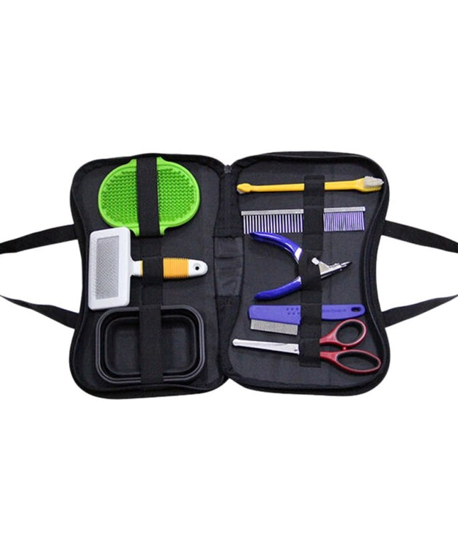 Pet Stainless Steel Hair Scissors Hairdressing Cutting Supplies Shears Dog Comb Haircut Machine Cat Dog Grooming Tool-3