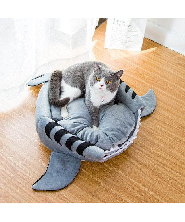 Pet Cat Dog Bed Warm Pet Cushion Kennel For Small Medium Large Dogs Cats Winter Pet Bed Dog House Tent Puppy Mat-0
