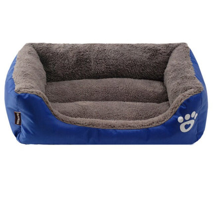 Pet Cat Dog Bed Warm Dog House Soft Fleece Nest Dog Baskets Mat Autumn Winter Waterproof Kennel S/M/L-7