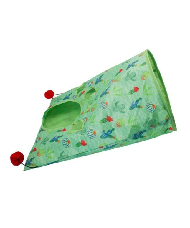 Fun Pet Cat Toys Tunnel Play Tubes Collapsible Crinkle Kitten Interactive Toys Puppy Ferrets Rabbit Play Dog Tunnel-0