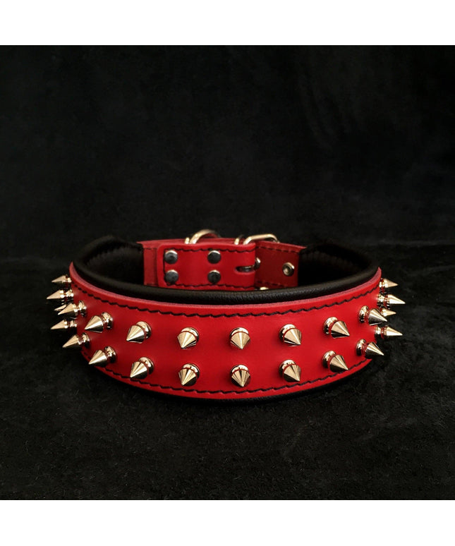 Red "Frenchie" collar-0