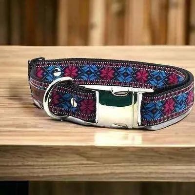 Regal Cotton Dog Collar  Finnigans Play Pen-0