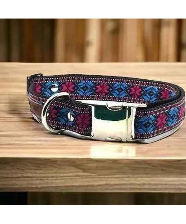 Regal Cotton Dog Collar  Finnigans Play Pen-0