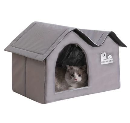 Cat Dog Bed House for All-Season Comfort Shelter