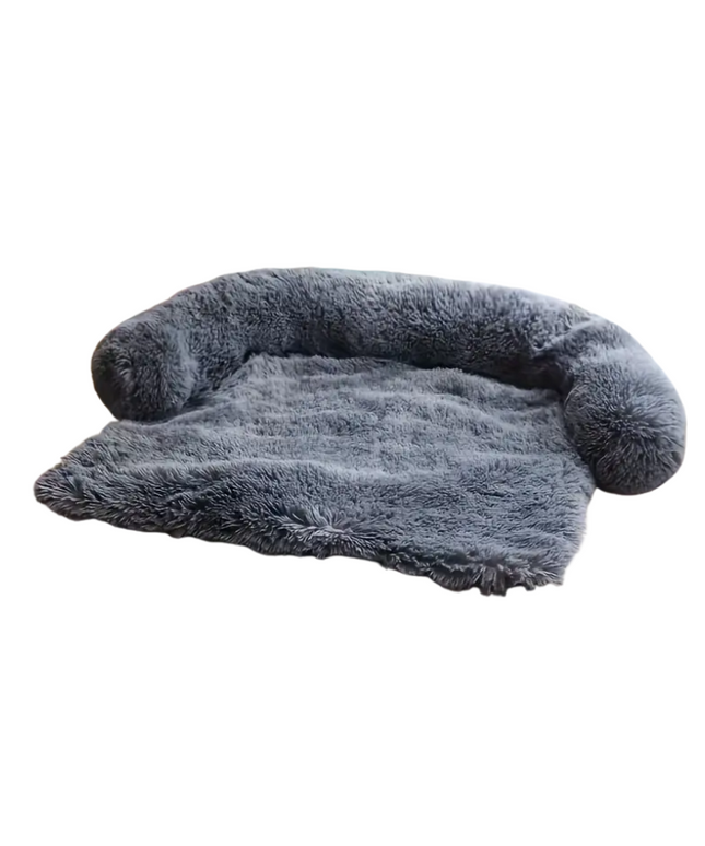 Pet Plush Sofa Bed with Neck Cushion