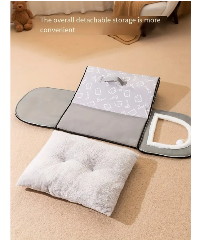 Warm Enclosed Dog Bed for All Seasons-2