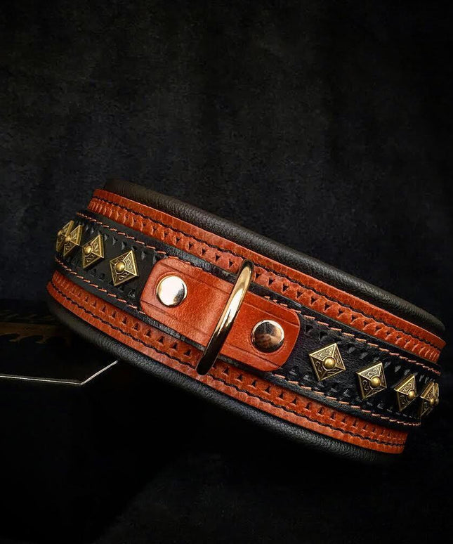 The "Balteus" brown collar-0