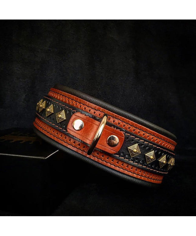The "Balteus" brown collar-0