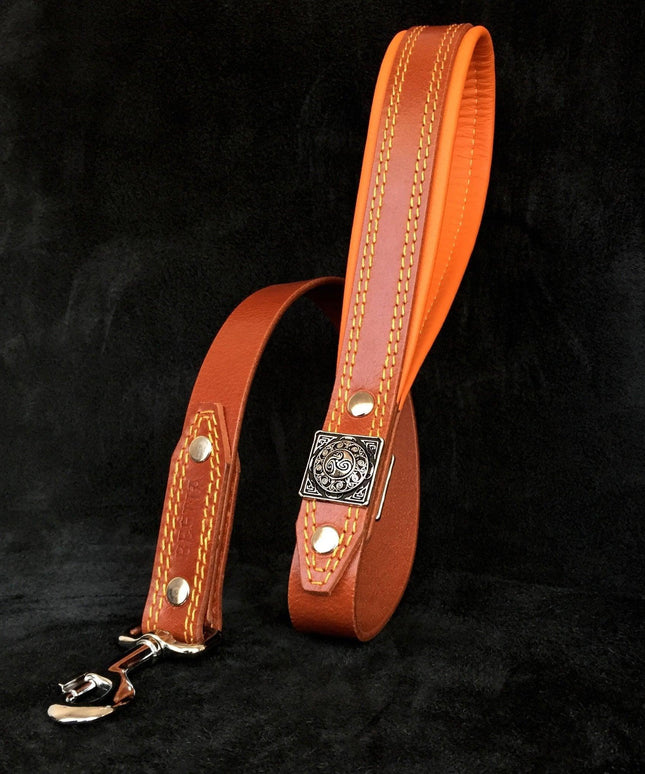 The "Eros" collar 2.5 inch wide Brown-4