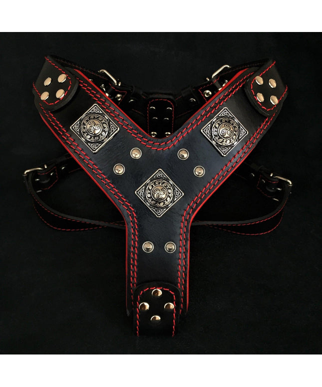 The "Eros" harness black & red-0
