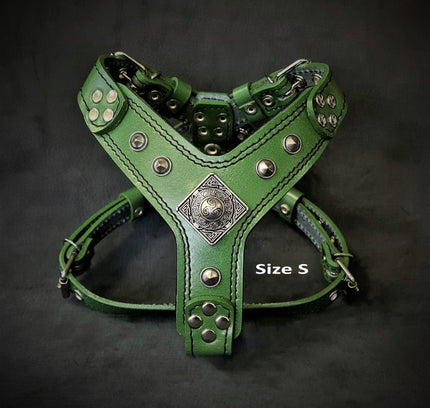 The ''Eros'' harness Green Small to Medium Size-1