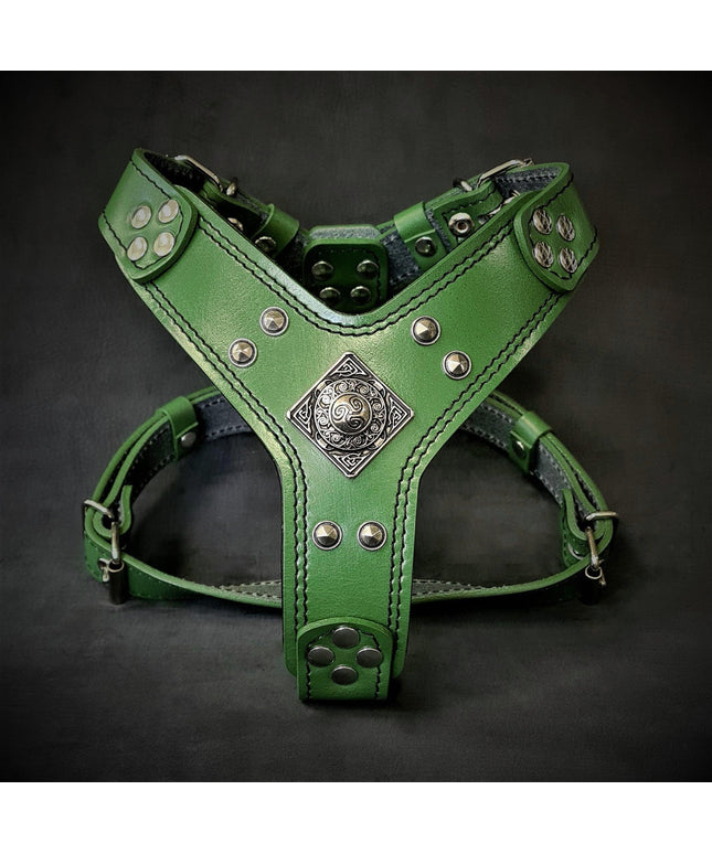 The ''Eros'' harness Green Small to Medium Size-0
