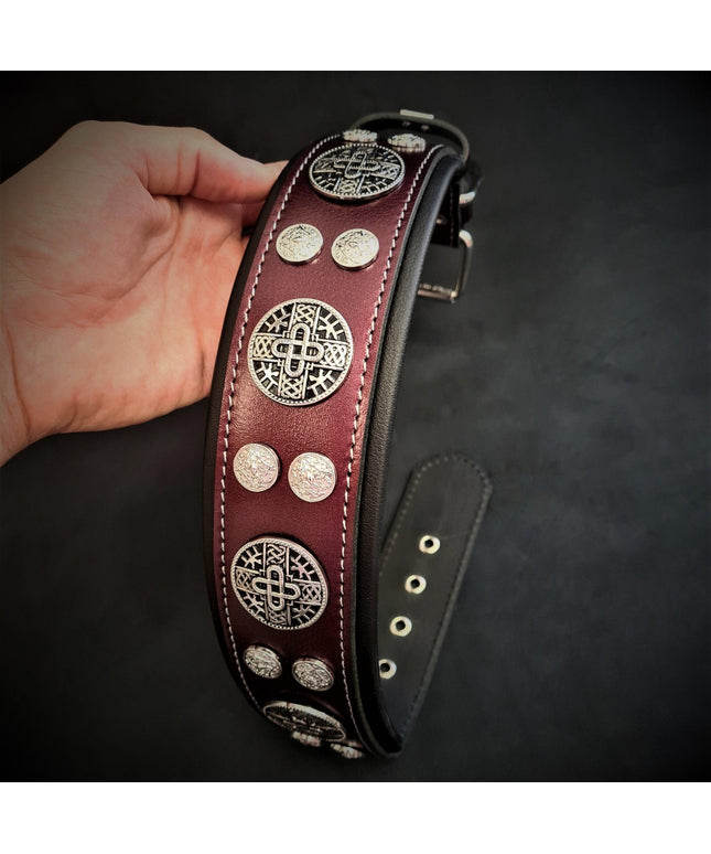 The "Hektor" Burgundy Collar LIMITED-0