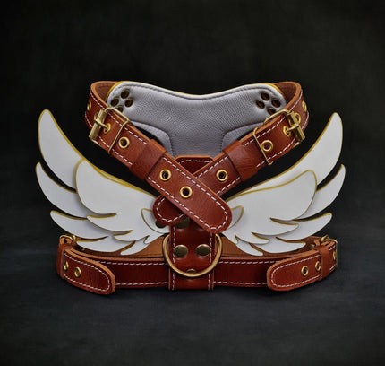 The "Hermes" leather harness -  Large and Giant Breeds-2