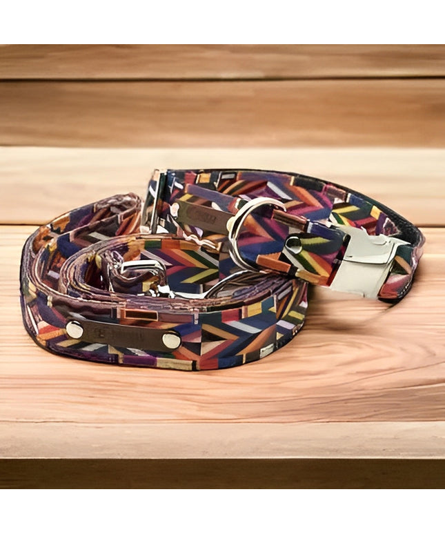 "The Kaya" Designer Dog Collar Set-0