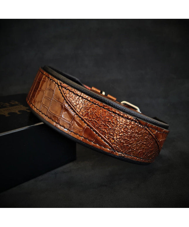 The "Korona" collar BROWN-0