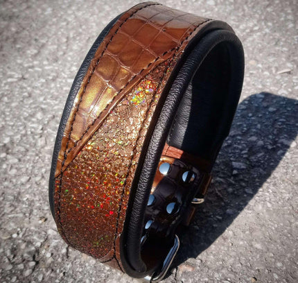 The "Korona" collar BROWN-1