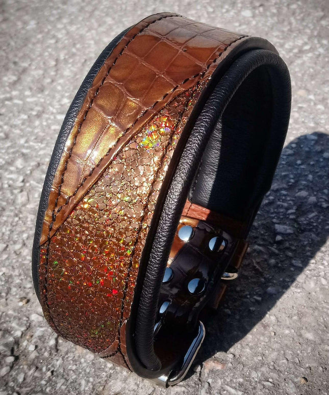 The "Korona" collar BROWN-1