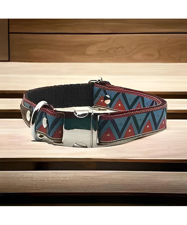 "The Maddy" Personalised Cotton Collar-0