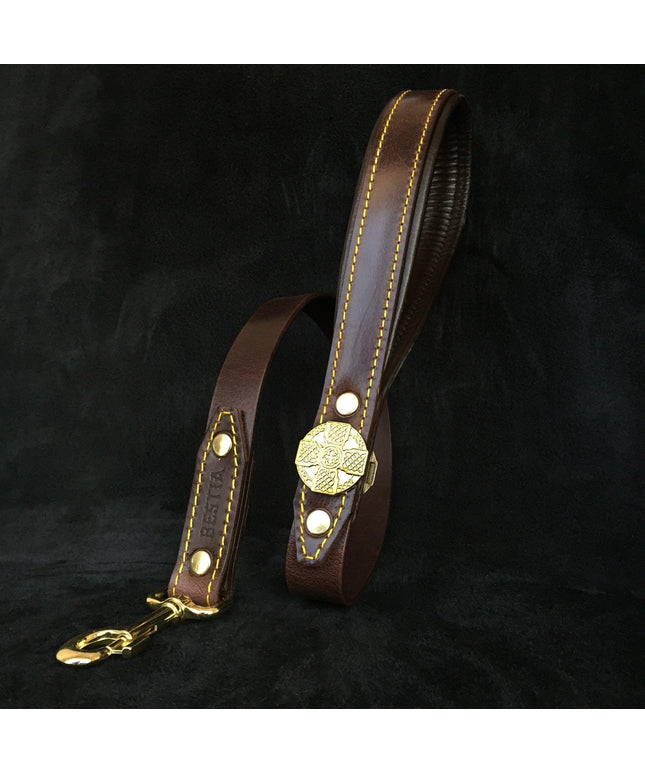 The "Maximus" Brown leash-0