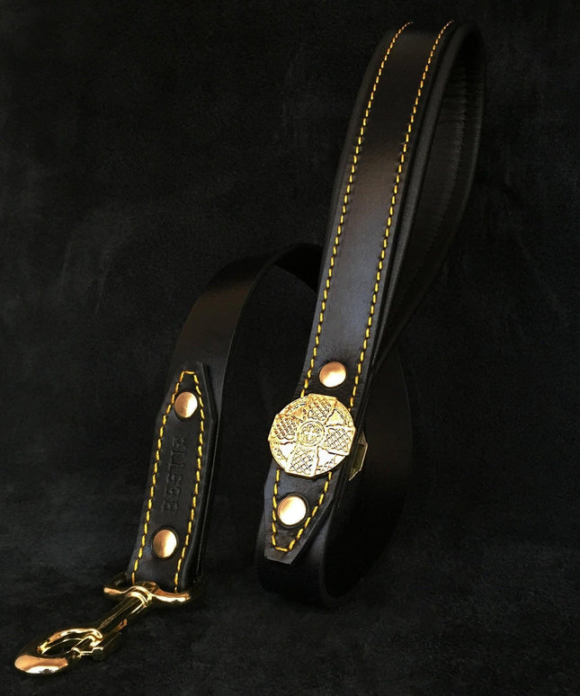 The "Maximus" harness black & gold-4