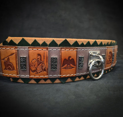 The ''SPQR'' Dog Collar-3