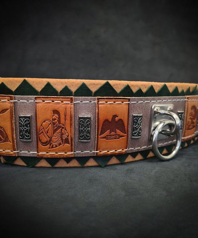 The ''SPQR'' Dog Collar-3