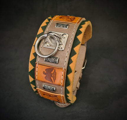 The ''SPQR'' Dog Collar-4